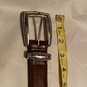 Brighton brown genuine leather belt